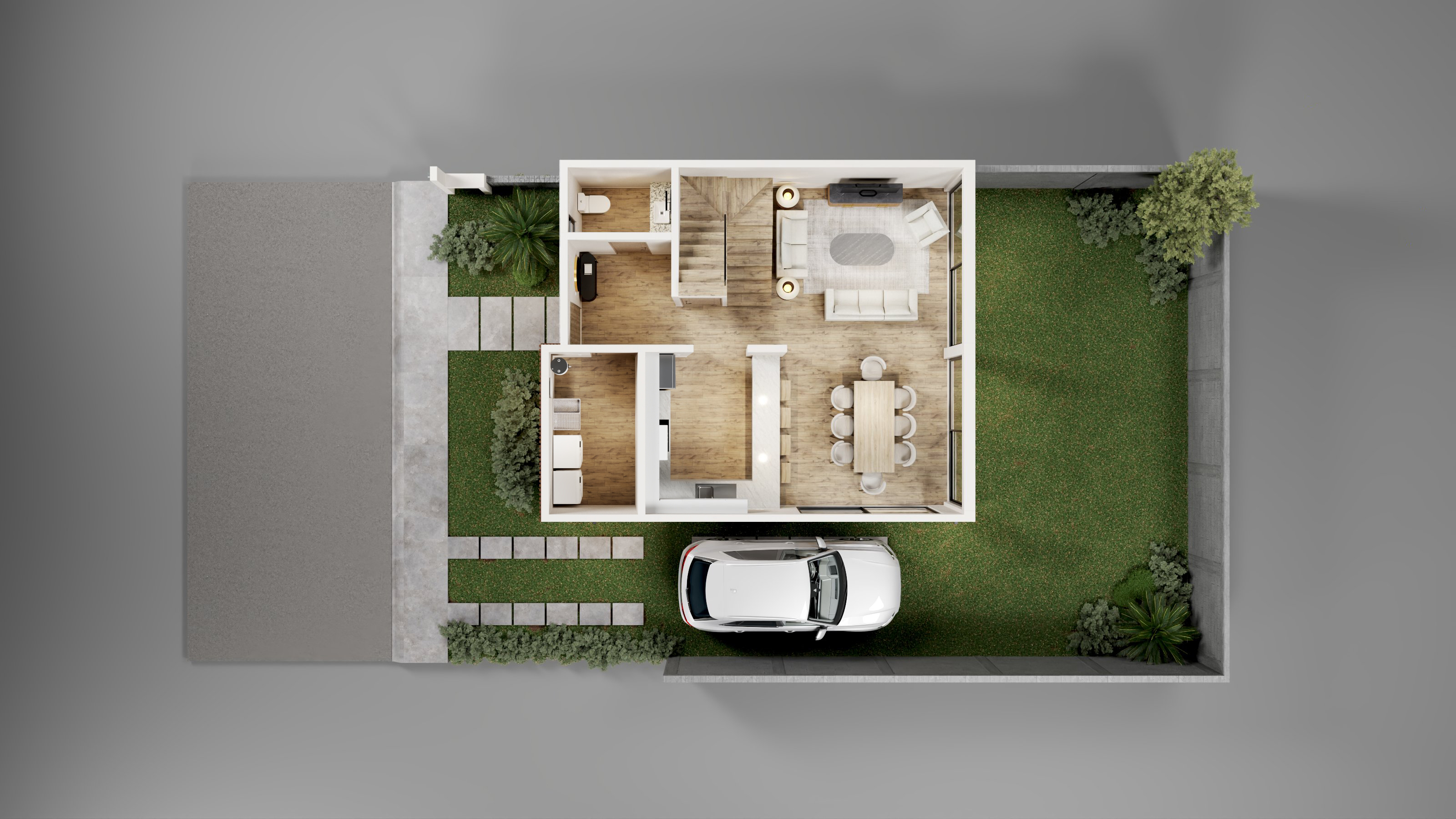 Planta tipo Aldaia — Planta baja